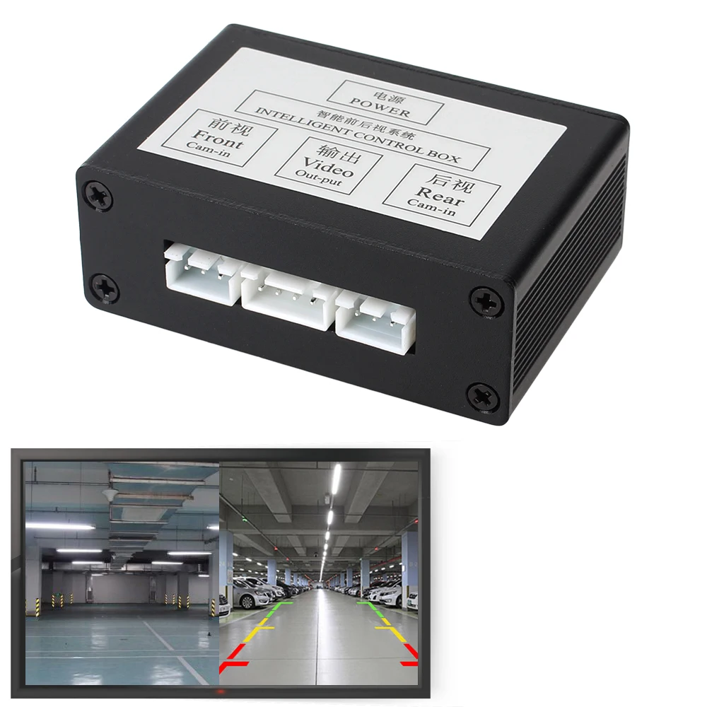 Car Parking Camera Video With Manual Switch Front And Rear View Two-Way Control Box Channel Converter Reversing System 
Car Parking Camera Video With Manual Switch Front And Rear View Two-Way Control Box Channel Converter Reversing System