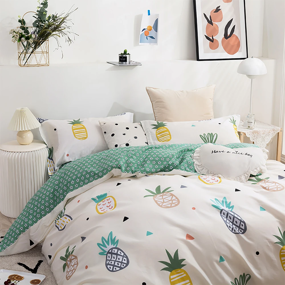 Soft & Comfortable Comforter Cover Set Quilt Cover With Zipper Closure And Corner Ties Easy Care 100% Cotton Duvet Cover Set
Soft & Comfortable Comforter Cover Set Quilt Cover With Zipper Closure And Corner Ties Easy Care 100% Cotton Duvet Cover Set