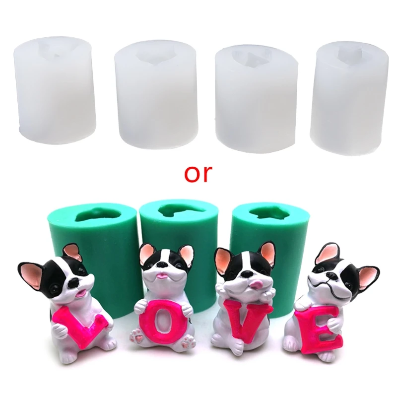 4pcs/set 3D Dog Silicone Mold Clay Soap Epoxy Mould DIY Cake Chocolate Dessert
4pcs/set 3D Dog Silicone Mold Clay Soap Epoxy Mould DIY Cake Chocolate Dessert