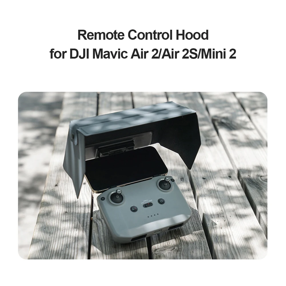 Бленда для пульта дистанционного управления CYNOVA DJI Mavic Air 2, быстросъемный тройной солнцезащитный козырек для CYNOVA DJI Mavic Air 2
Бленда для пульта дистанционного управления CYNOVA DJI Mavic Air 2, быстросъемный тройной солнцезащитный козырек для CYNOVA DJI Mavic Air 2