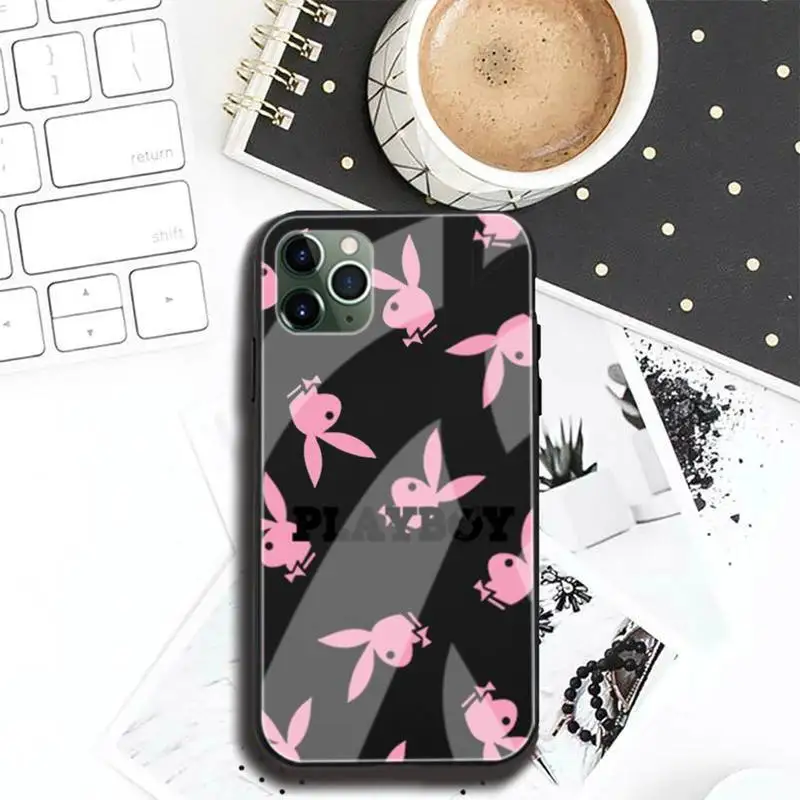 Fashion Brand Playboy-compatible Phone Case Tempered Glass For Iphone6plus 6S 7 7plus 8 X XS XSmax XR 11 12 Pro Max 12mini
Fashion Brand Playboy-compatible Phone Case Tempered Glass For Iphone6plus 6S 7 7plus 8 X XS XSmax XR 11 12 Pro Max 12mini