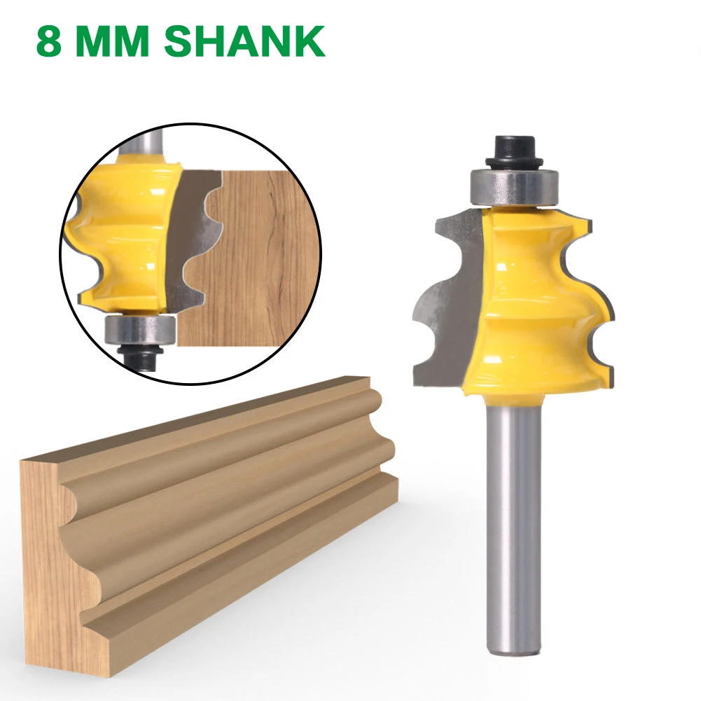 1PC 8MM Shank Milling Cutter Line Router Bit Architectural Molding Woodworking Tenon Milling Cutter For Wood Woodworking Tools
1PC 8MM Shank Milling Cutter Line Router Bit Architectural Molding Woodworking Tenon Milling Cutter For Wood Woodworking Tools