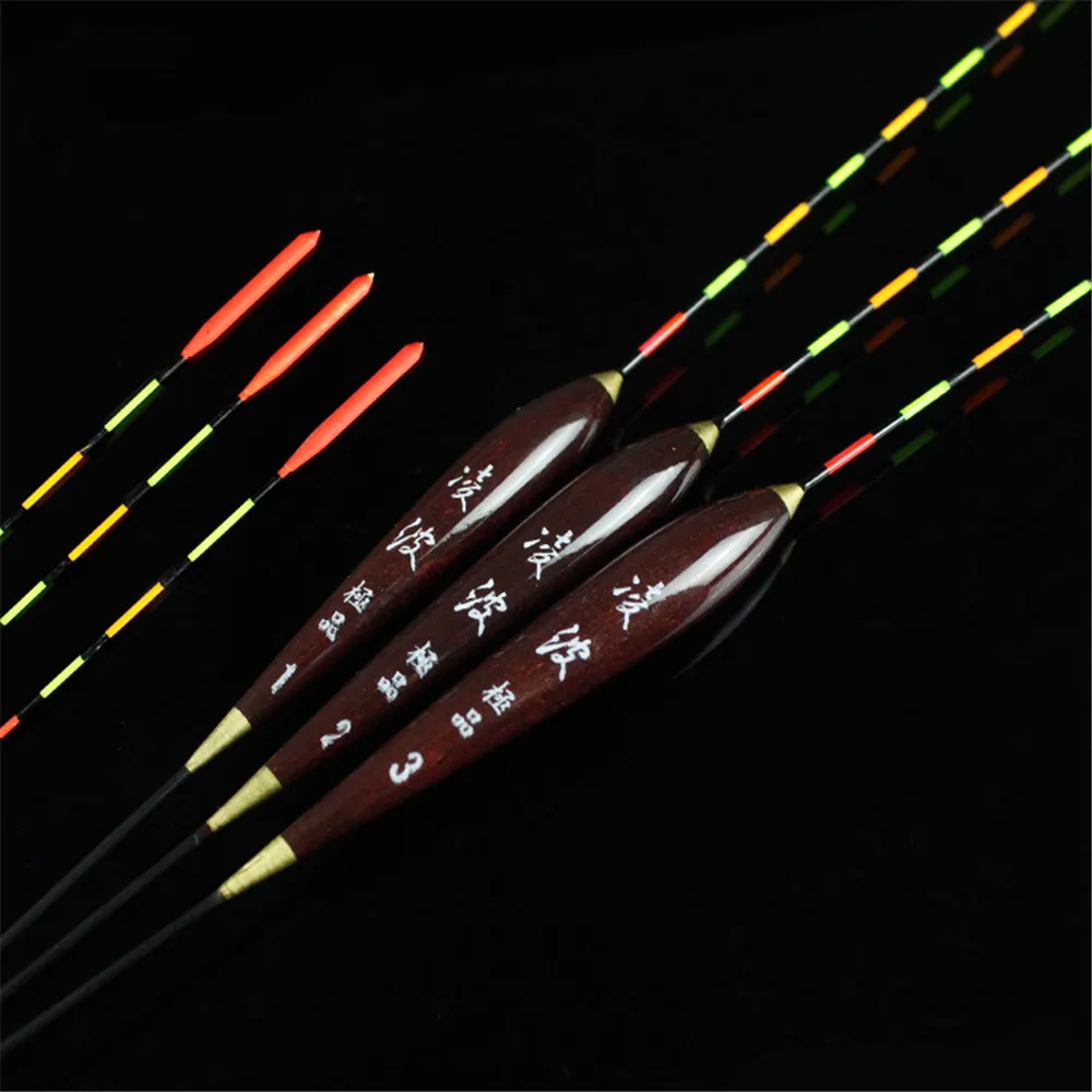 3pcs Fishing Float Wood Fluorescent High Sensitivity Bobber Luminous Float Marked Bold Fishing Light Float Fishing Accessories
3pcs Fishing Float Wood Fluorescent High Sensitivity Bobber Luminous Float Marked Bold Fishing Light Float Fishing Accessories