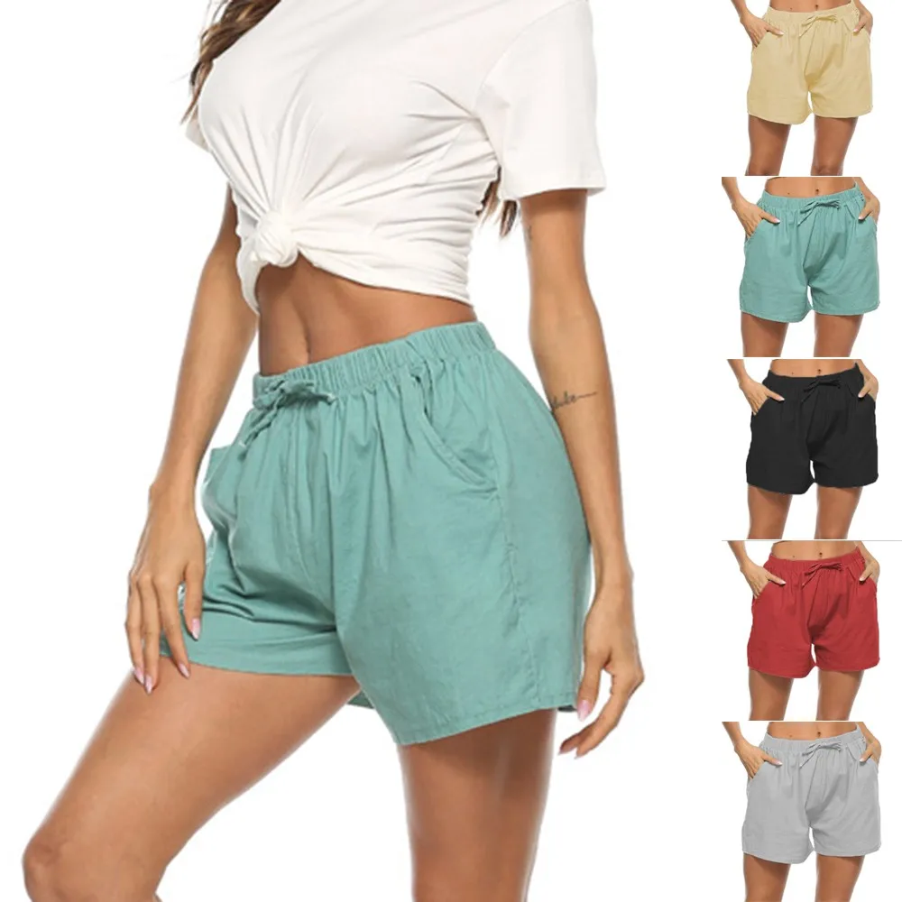 Shorts Women Elastic Waist Lovely Girls Korean Style Sweet Students Simple Oversize Female Beach Casual Yoga Fitness Hot Pants
Shorts Women Elastic Waist Lovely Girls Korean Style Sweet Students Simple Oversize Female Beach Casual Yoga Fitness Hot Pants