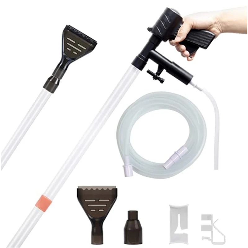 Fish Tank Gravel Cleaner Pneumatic Sand Washer Fish Tank Water Changer Semi-Automatic Water Changing
Fish Tank Gravel Cleaner Pneumatic Sand Washer Fish Tank Water Changer Semi-Automatic Water Changing
