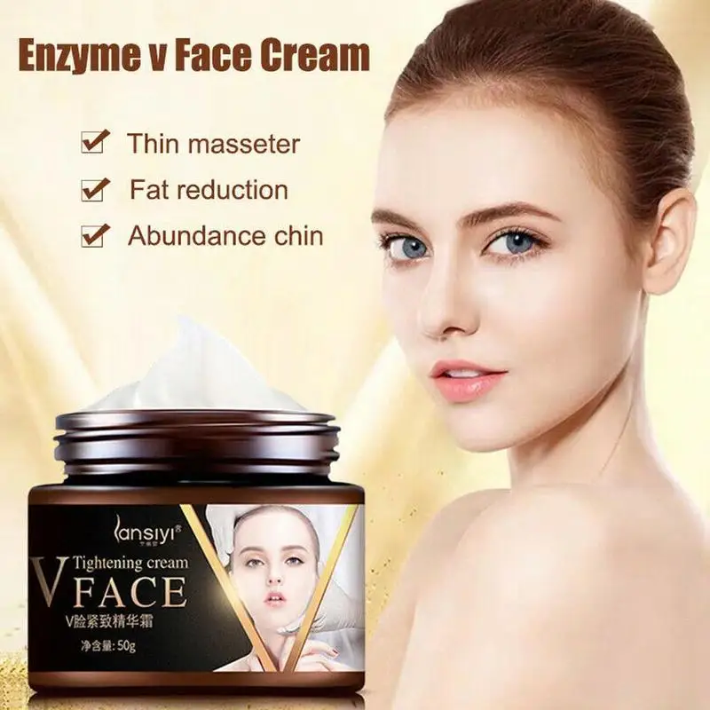V Shape Face Lift Cream Moisturizing Device Thinning V Shaped Lifting Face Whitening Makeup Firming Hydrating Cosmetic 50g
V Shape Face Lift Cream Moisturizing Device Thinning V Shaped Lifting Face Whitening Makeup Firming Hydrating Cosmetic 50g