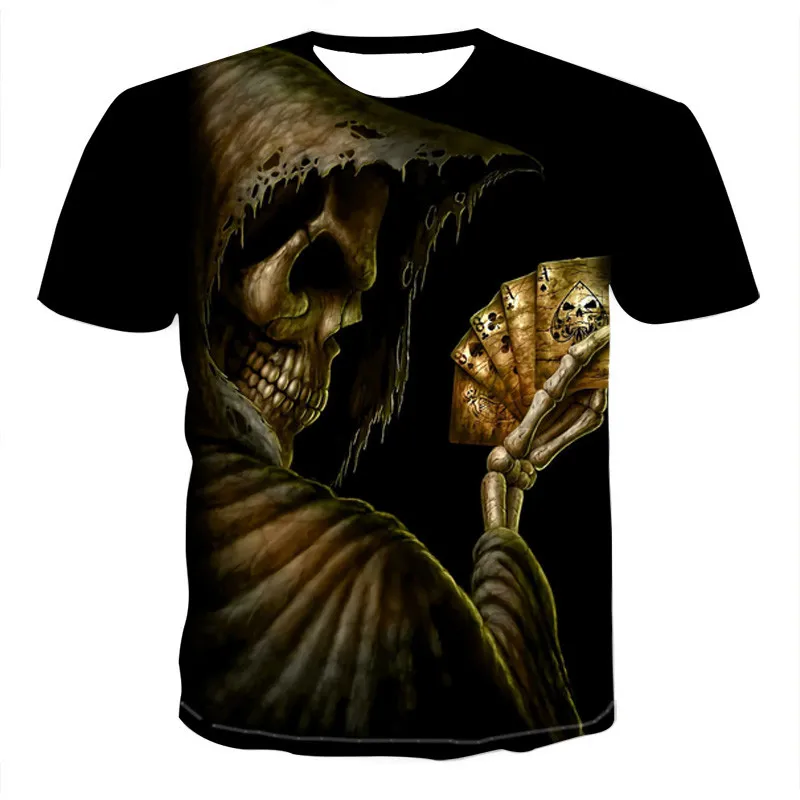 2021 Mens Skull T shirts punk style skull 3Dt- shirts Men Tops Hip hop 3d print skull punisher T-shirt
2021 Mens Skull T shirts punk style skull 3Dt- shirts Men Tops Hip hop 3d print skull punisher T-shirt
