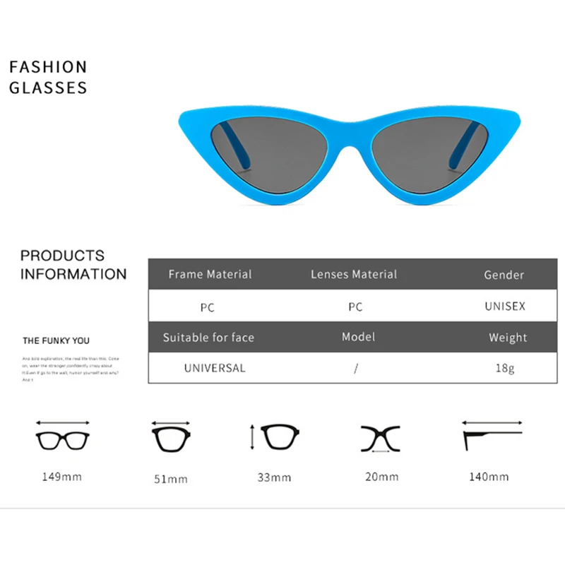 Free Shipping Fashion Women Cat Eye Glasses Ladies Vintage Retro Small Female Cute Trending Sunglasses UV Shade Zonnebril Dames
Free Shipping Fashion Women Cat Eye Glasses Ladies Vintage Retro Small Female Cute Trending Sunglasses UV Shade Zonnebril Dames