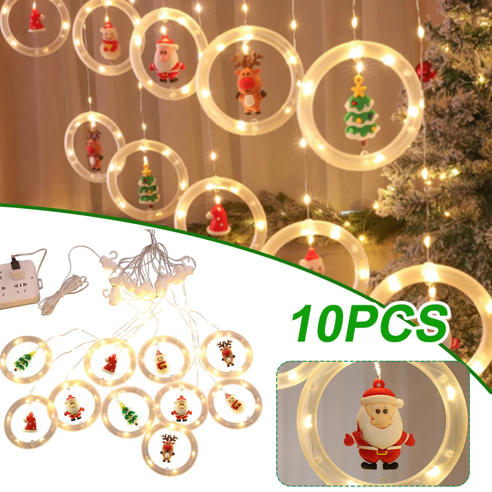 10 Pcs Christmas String Light Xmas Wishing Ball LED Strip Lights Pendant Hanging Ornament for Home Bedroom Wedding Party Decor
10 Pcs Christmas String Light Xmas Wishing Ball LED Strip Lights Pendant Hanging Ornament for Home Bedroom Wedding Party Decor