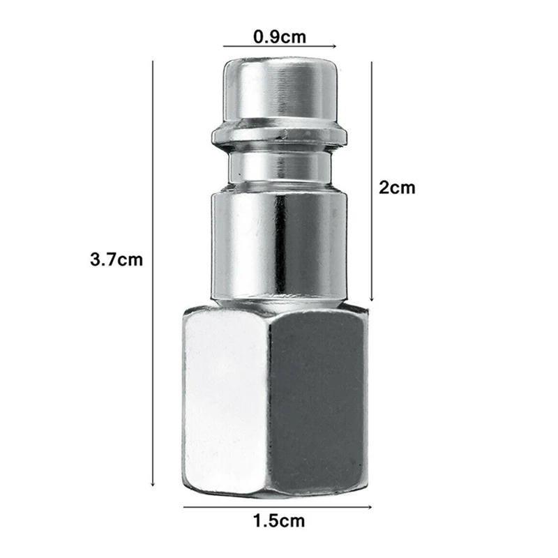 10PCS Euro Compressor Air Line Coupler Connector Fitting 1/4'' BSP Connect Release New Arrivals
10PCS Euro Compressor Air Line Coupler Connector Fitting 1/4'' BSP Connect Release New Arrivals