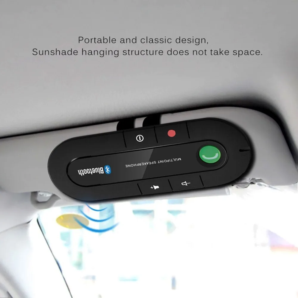 Многоточечный громкоговоритель 4 1 + EDR беспроводной Bluetooth Handsfree Car Kit MP3 музыкальный