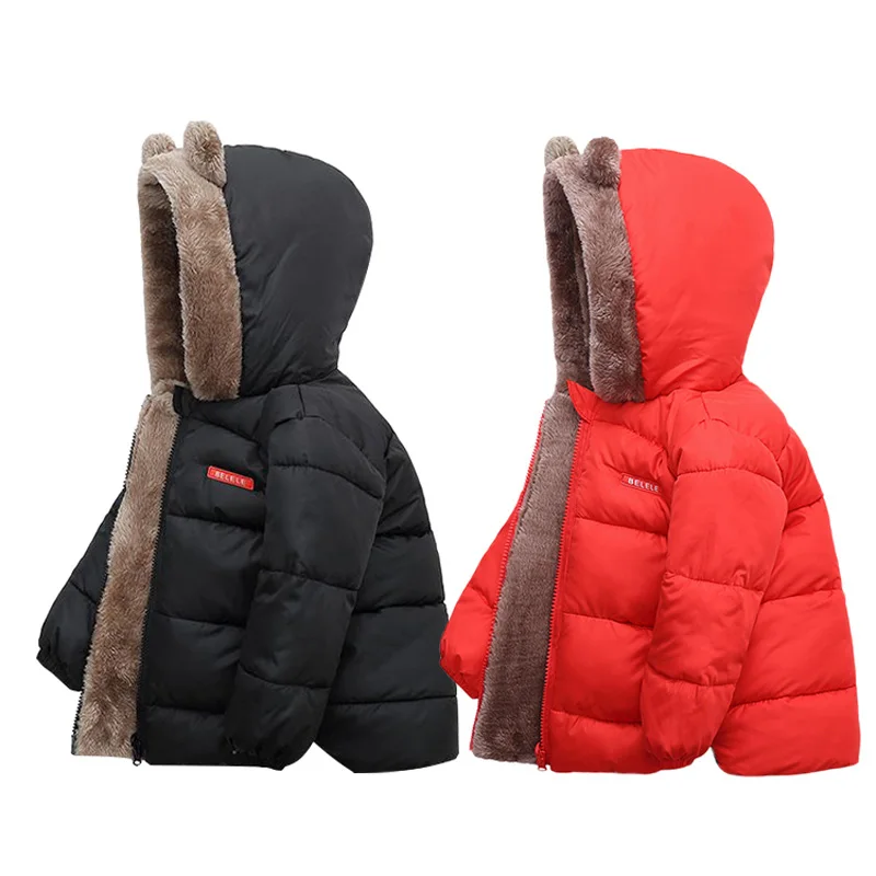 Children's cotton-padded clothes boys and girls will wear down cotton coats on both sides
Children's cotton-padded clothes boys and girls will wear down cotton coats on both sides