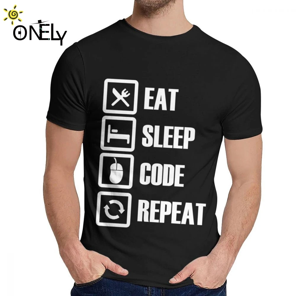 Для мужчин футболка "," Eat Sleep код повторить удобные 2019 новое поступление с круглым вырезом в стиле «хип-хоп» короткий рукав
Для мужчин футболка "," Eat Sleep код повторить удобные 2019 новое поступление с круглым вырезом в стиле «хип-хоп» короткий рукав