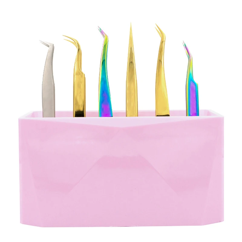 1Pcs Acrylic Eyelash Tweezer Storage Holder 6 Holes Lash Extension Tools Pliers Organizer Convenient Stand
1Pcs Acrylic Eyelash Tweezer Storage Holder 6 Holes Lash Extension Tools Pliers Organizer Convenient Stand