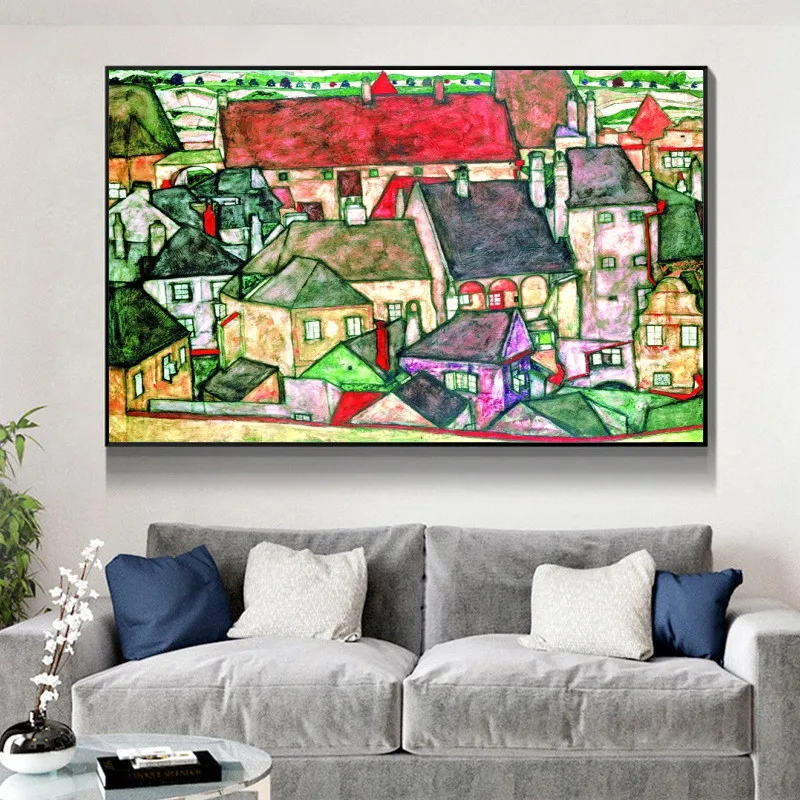 Abstract Small Town By Egon Schiele Oil Paintings Replication Poster and Print Wall Art Canvas Pictures Living Room Decor
Abstract Small Town By Egon Schiele Oil Paintings Replication Poster and Print Wall Art Canvas Pictures Living Room Decor