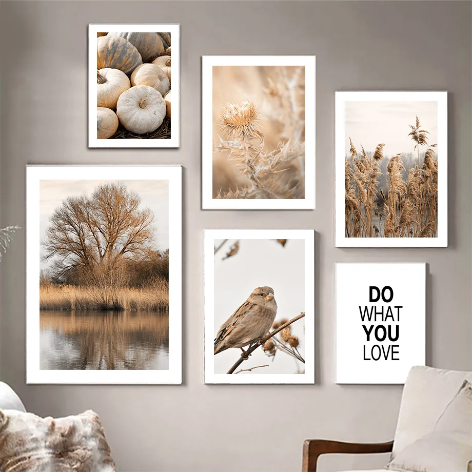 Autumn Landscape Bird Pumpkin Reed Quotes Wall Art Canvas Painting Nordic Posters And Prints Wall Pictures For Living Room Decor
Autumn Landscape Bird Pumpkin Reed Quotes Wall Art Canvas Painting Nordic Posters And Prints Wall Pictures For Living Room Decor