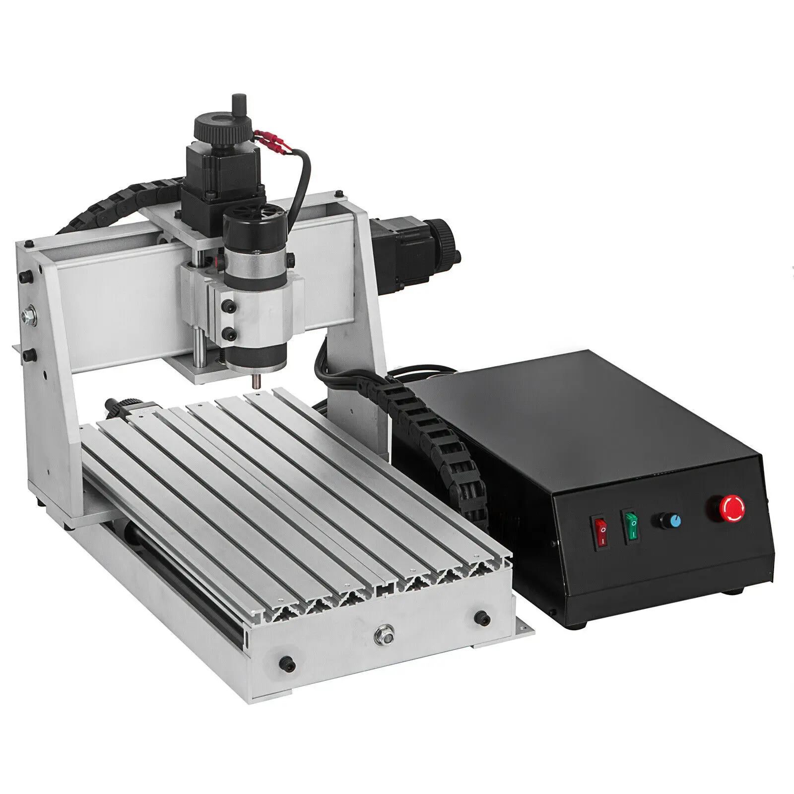 CNC Machine 3020 CNC Router 3 Axis CNC Router Engraver Machine 300W CNC Router Engraving Drilling Milling Machine MACH3 with Usb
CNC Machine 3020 CNC Router 3 Axis CNC Router Engraver Machine 300W CNC Router Engraving Drilling Milling Machine MACH3 with Usb