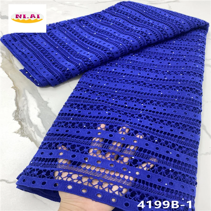 Blue Milk Silk Cord Lace Fabric 2021 Nigerian Net Lace French African Water Soluble Lace Fabric For Wedding Party NA4199B-2
Blue Milk Silk Cord Lace Fabric 2021 Nigerian Net Lace French African Water Soluble Lace Fabric For Wedding Party NA4199B-2