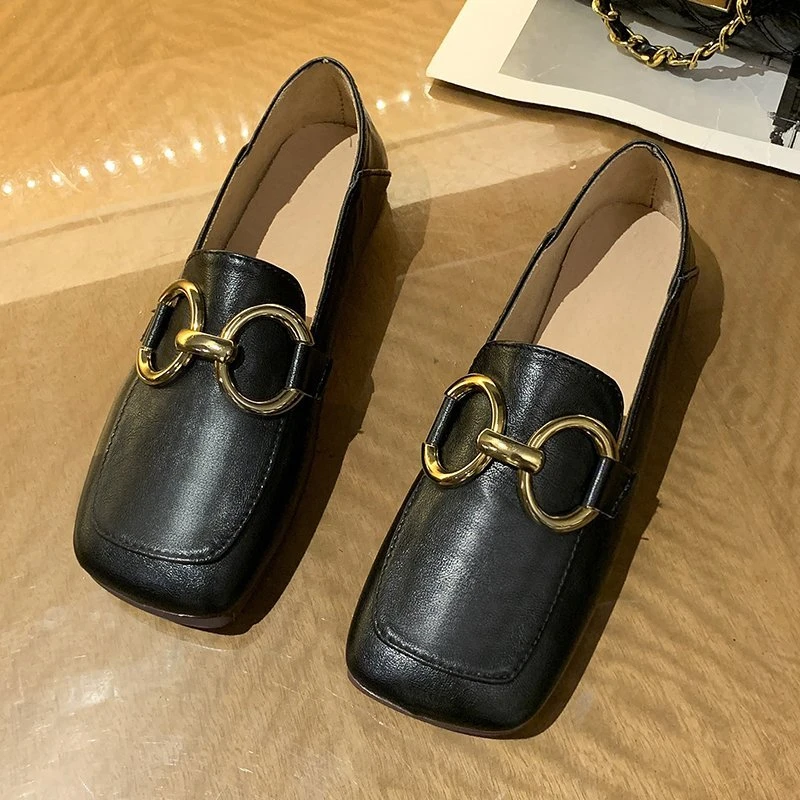 2021 Fashion Women's Shoes New Square Toe Flats Quality Retro Small Slip On Spring Summer Lady Elegant Single Shoes
2021 Fashion Women's Shoes New Square Toe Flats Quality Retro Small Slip On Spring Summer Lady Elegant Single Shoes