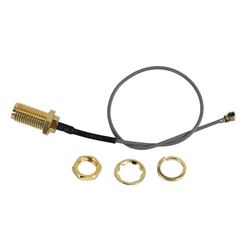 Перегородка IPX / u.fl на гнездо SMA, Отрезок кабеля, Mini-PCI 15 см, RF в сборе, золотистая
Перегородка IPX / u.fl на гнездо SMA, Отрезок кабеля, Mini-PCI 15 см, RF в сборе, золотистая