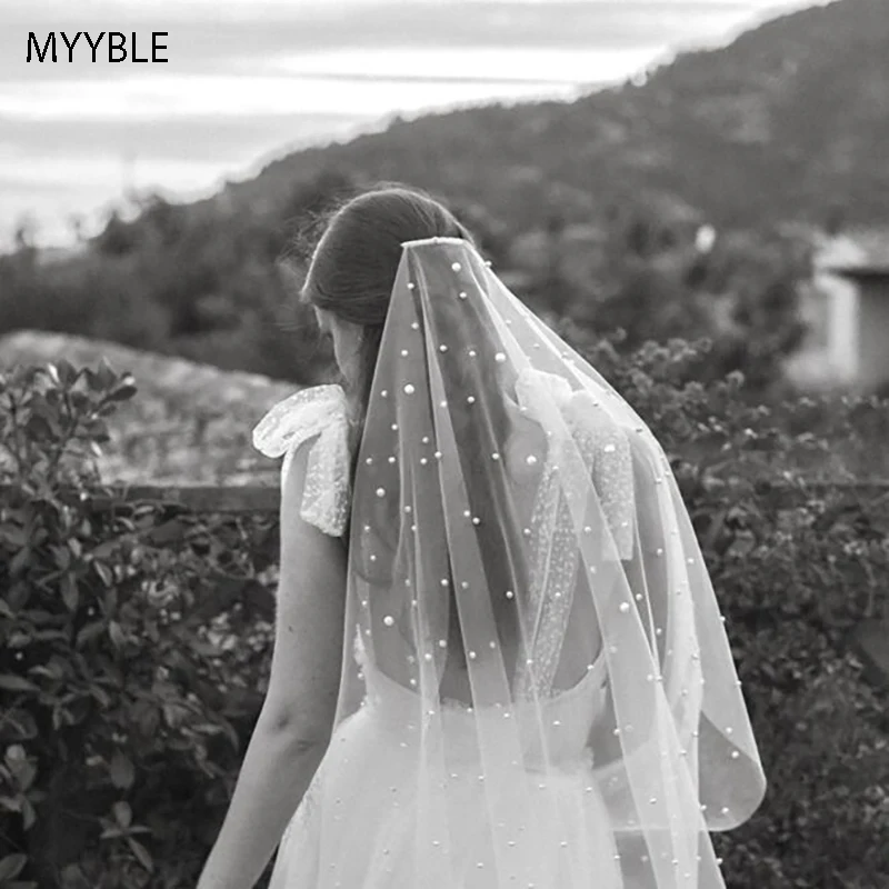 Beautiful Long Pearl Veil One Layer 3M Bridal Veil Cathedral 3 Meters Ivory Wedding Veil with PearlsMYYBL 2020 Bride Accessories
Beautiful Long Pearl Veil One Layer 3M Bridal Veil Cathedral 3 Meters Ivory Wedding Veil with PearlsMYYBL 2020 Bride Accessories