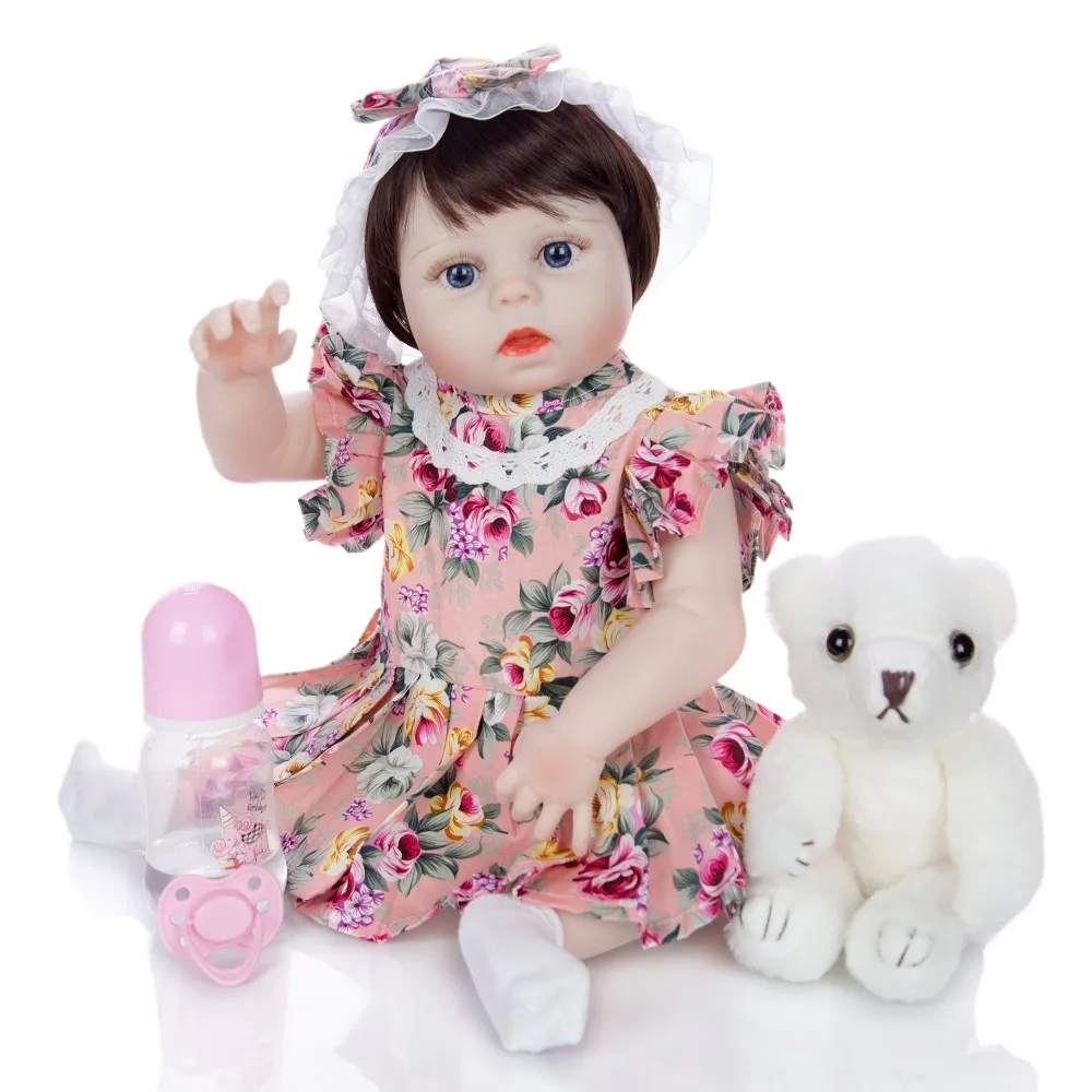 Реалистичная силиконовая кукла-младенец, 48 см, 1,65 кг
Реалистичная силиконовая кукла-младенец, 48 см, 1,65 кг