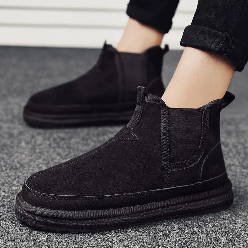 WEH men's winter snow boots high-top cotton shoes plus cashmere shoes warm sports shoes men's shoes outdoor non-slip men's boots
WEH men's winter snow boots high-top cotton shoes plus cashmere shoes warm sports shoes men's shoes outdoor non-slip men's boots