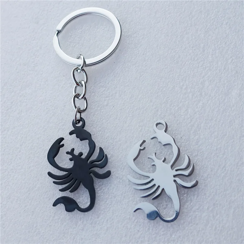 Lobster Keyring Stainless Steel Scorpions Keychains Black and Steel Color Jewelry Gift For Men Women 12 Pieces Wholesale
Lobster Keyring Stainless Steel Scorpions Keychains Black and Steel Color Jewelry Gift For Men Women 12 Pieces Wholesale