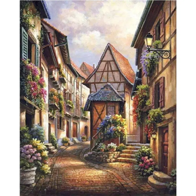 GATYZTORY Old Town Landscape Painting By Numbers Kits For Adults Children Handmade Diy Gift 40x50cm Framed On Canvas Art Paint
GATYZTORY Old Town Landscape Painting By Numbers Kits For Adults Children Handmade Diy Gift 40x50cm Framed On Canvas Art Paint