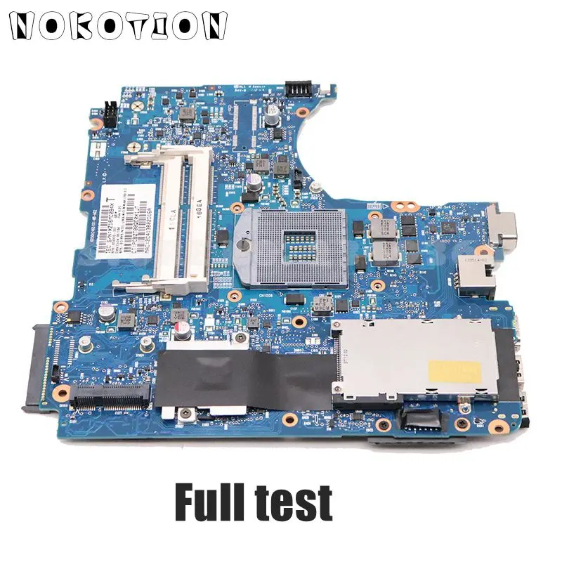 Материнская плата NOKOTION 646326-001 646325-001 658333-001 для ноутбука HP Probook 4430S 4330S HM67 UMA DDR3, полностью протестирована
Материнская плата NOKOTION 646326-001 646325-001 658333-001 для ноутбука HP Probook 4430S 4330S HM67 UMA DDR3, полностью протестирована