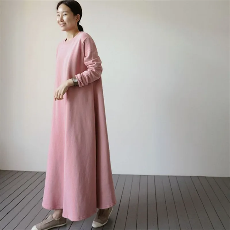 SuperAen Solid Bf Casual Ankle-Length Slim O Necked Bottom Shirt Dresses Women
SuperAen Solid Bf Casual Ankle-Length Slim O Necked Bottom Shirt Dresses Women