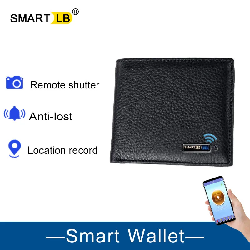 Smart LB 100% натуральная кожа мужские кошельки премиум-продукт из воловьей кожи для