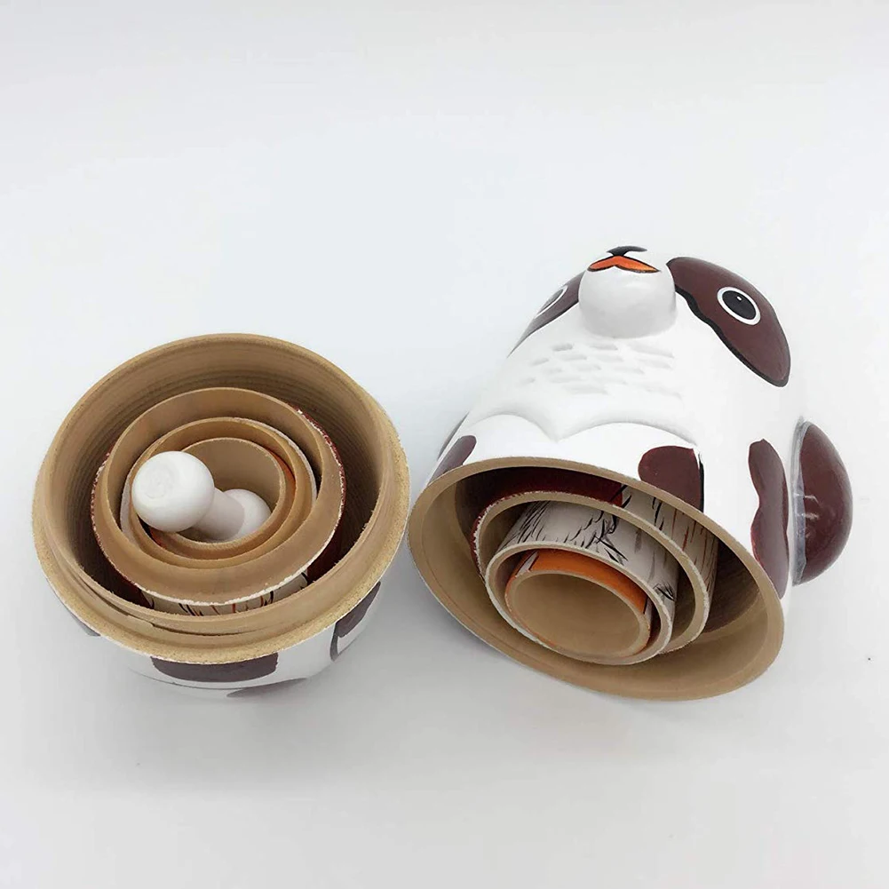 5Pcs/Set Hand Painted Dotted Dog Animal Nesting Dolls Matryoshka Figurines Toy Kids Educational Toys for Children Gift
5Pcs/Set Hand Painted Dotted Dog Animal Nesting Dolls Matryoshka Figurines Toy Kids Educational Toys for Children Gift