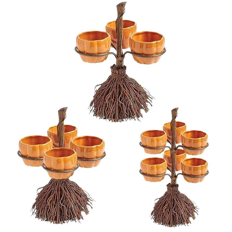 3/4/6 Bowls Halloween Pumpkin Snack Bowl Stand Snack Basket Salad Bowl Kitchen Bakeware Holder Holiday DIY Decorations Supplies
3/4/6 Bowls Halloween Pumpkin Snack Bowl Stand Snack Basket Salad Bowl Kitchen Bakeware Holder Holiday DIY Decorations Supplies