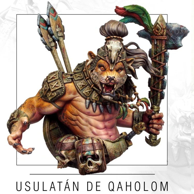 Resin Model bust GK USULATAN DE QUAHOLOM Grizzly Warrior Fantasy theme Unassembled and unpainted kit
Resin Model bust GK USULATAN DE QUAHOLOM Grizzly Warrior Fantasy theme Unassembled and unpainted kit