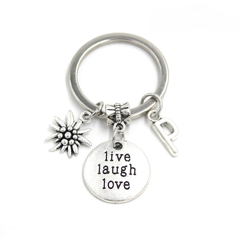 Stainless Steel Keyring Alloy Edelweiss charms Keychains Initial Edelweiss Keyring Key chains Gifts for men Women Young Girls
Stainless Steel Keyring Alloy Edelweiss charms Keychains Initial Edelweiss Keyring Key chains Gifts for men Women Young Girls