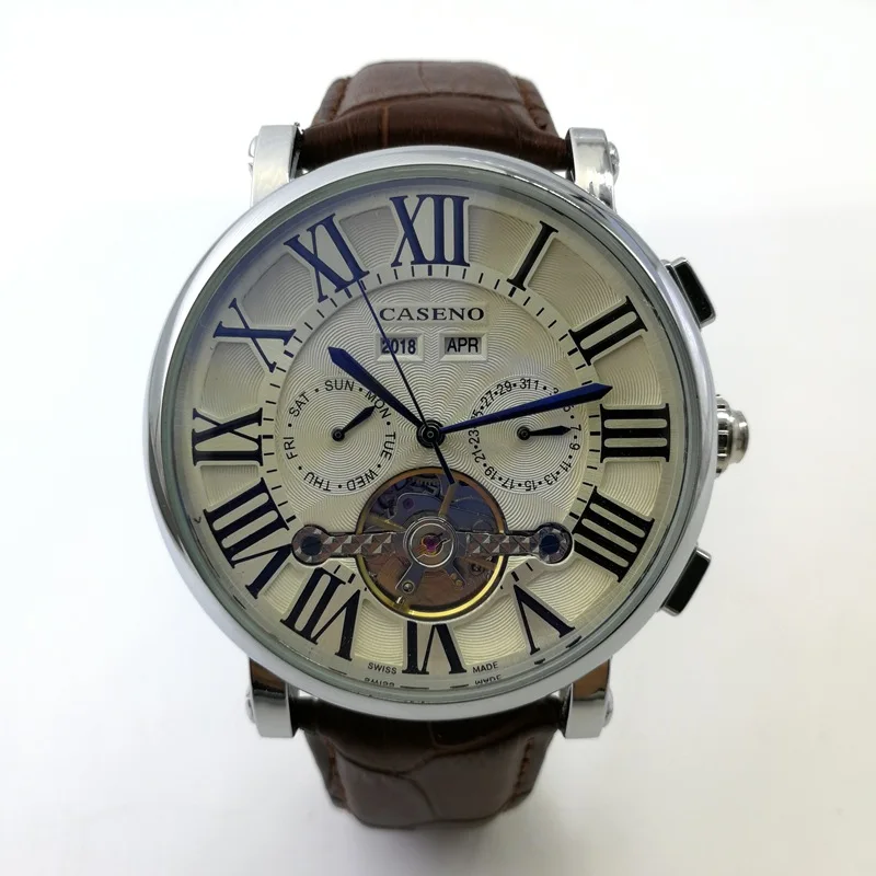 Mechanical Watches for Men Fashion Perpetual Calendar Tourbillon Automatic Watch Relojes Para Hombre Designer Luxury Watch New
Mechanical Watches for Men Fashion Perpetual Calendar Tourbillon Automatic Watch Relojes Para Hombre Designer Luxury Watch New