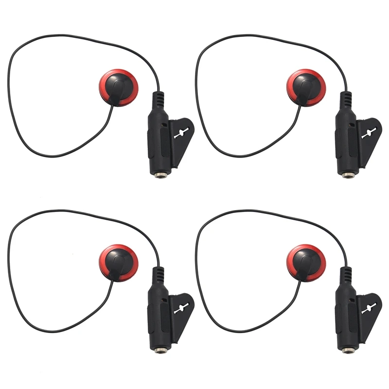 4Pcs Piezo Contact Microphone Mic Pickup For Guitar Violin Banjo Mandolin Ukulele
4Pcs Piezo Contact Microphone Mic Pickup For Guitar Violin Banjo Mandolin Ukulele