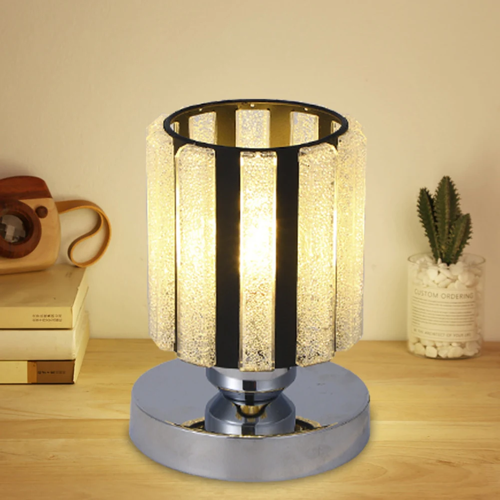 Nordic Style Crystal Glass LED Table Lamp 5W Bedside Desk Lamps Modern Simple Touch Night Light Bedroom Decoration Birthday Gift
Nordic Style Crystal Glass LED Table Lamp 5W Bedside Desk Lamps Modern Simple Touch Night Light Bedroom Decoration Birthday Gift
