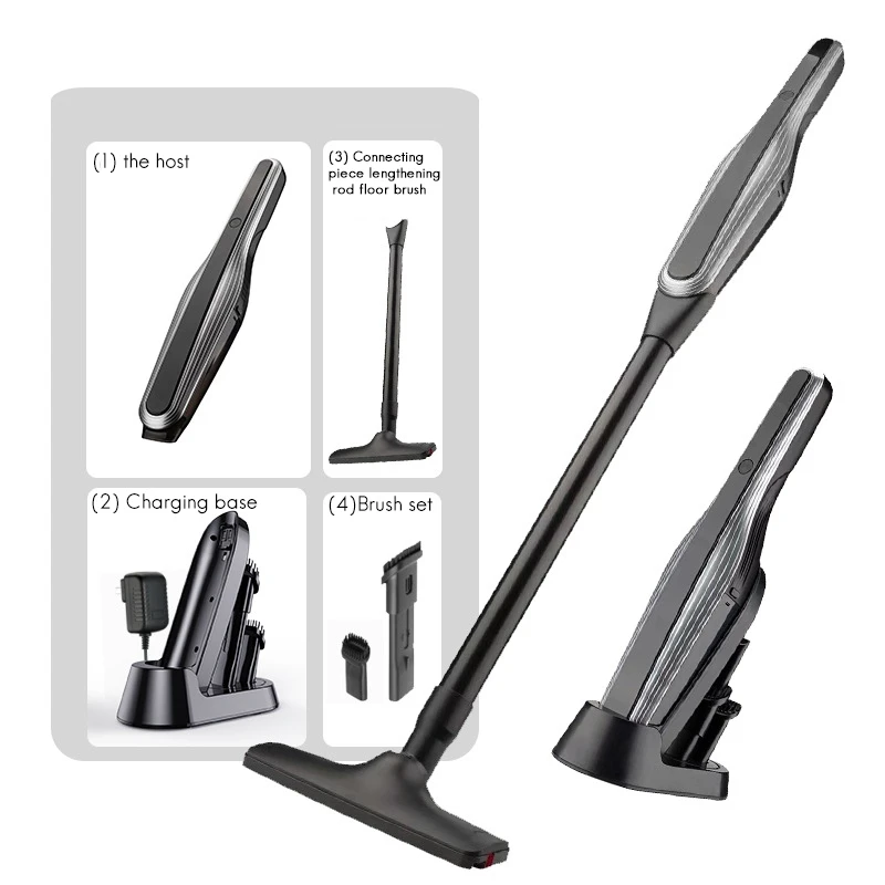 Cordless Vacuum Cleaner, High Power 120W 15000Pa Car Vacuum, for Home Car Big Suction Handheld Vacuum Cleaner, EU Plug
Cordless Vacuum Cleaner, High Power 120W 15000Pa Car Vacuum, for Home Car Big Suction Handheld Vacuum Cleaner, EU Plug