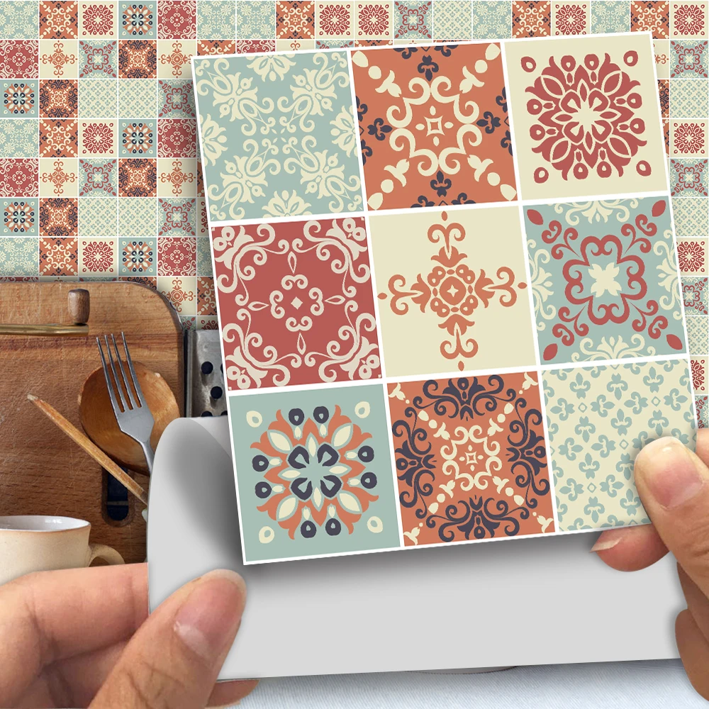 Funlife® Victorian Moroccan Retro Wall Sticker Self-Adhesive Easy to Clean Tile Sticker for Bathroom Kitchen Backsplash Floor
Funlife® Victorian Moroccan Retro Wall Sticker Self-Adhesive Easy to Clean Tile Sticker for Bathroom Kitchen Backsplash Floor