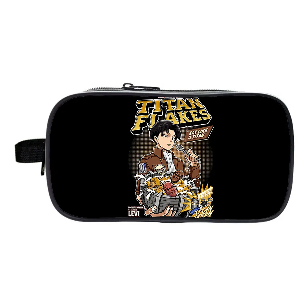 Anime Attack On Titan Pencil Case Boy Girl School Supplies Cartoon Print Student Creative Double-layer Pencil Case
Anime Attack On Titan Pencil Case Boy Girl School Supplies Cartoon Print Student Creative Double-layer Pencil Case
