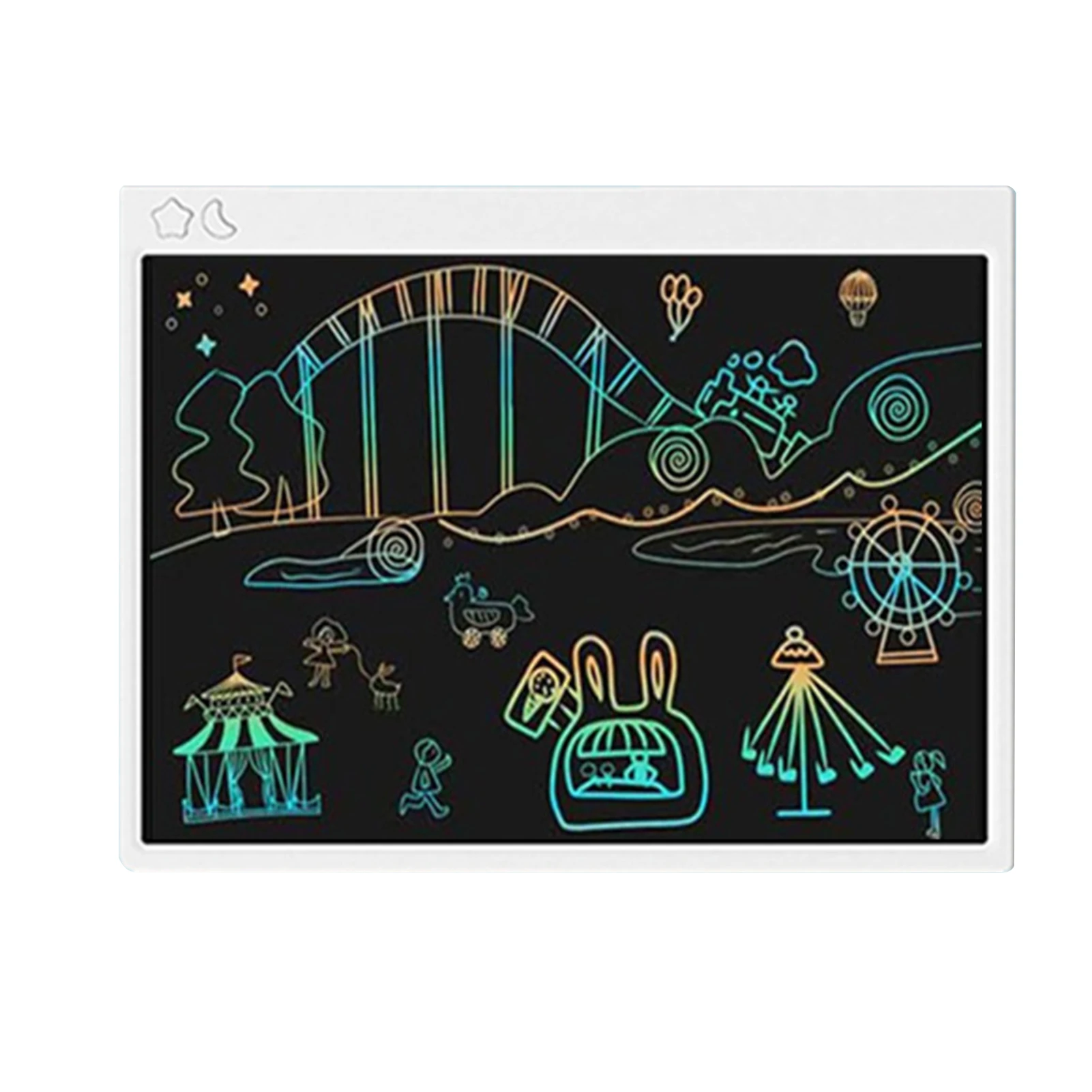 16 Inch LCD Writing Tablet Electronic Digital Drawing Board Rechargeable Pad Single/Color Screen OneClick Erase with Lock Button
16 Inch LCD Writing Tablet Electronic Digital Drawing Board Rechargeable Pad Single/Color Screen OneClick Erase with Lock Button
