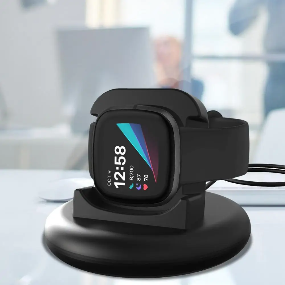2020 New Arrival Charging Dock Base Portable Adapter for Fitbit Versa3/Sense
2020 New Arrival Charging Dock Base Portable Adapter for Fitbit Versa3/Sense