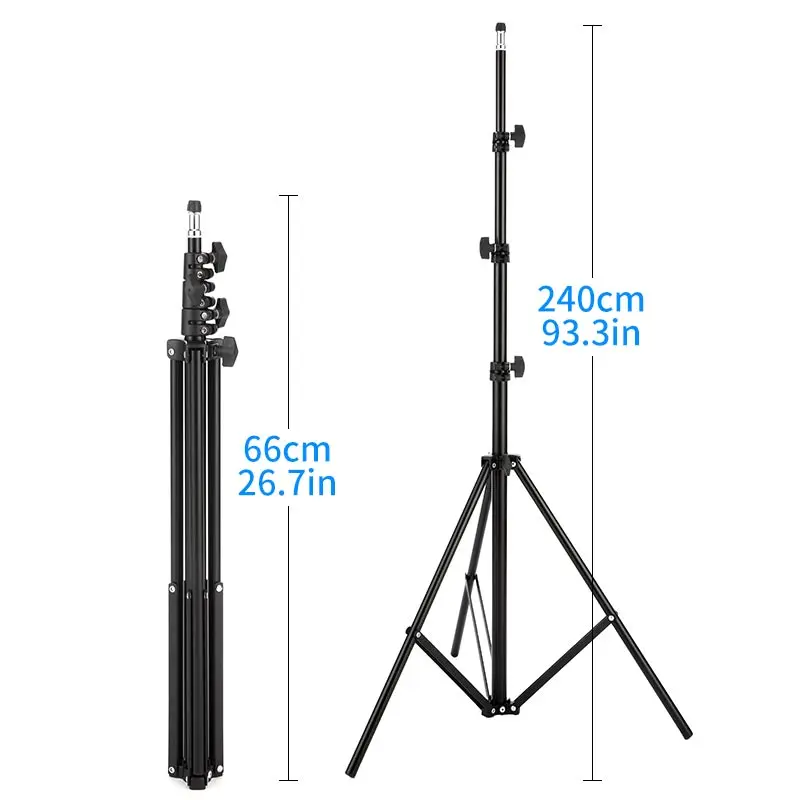 Selens 240CM Light Stand Tripod For Camera Foldable Studio Light Stand For Softbox Photography Umbrella Flash Speedlite
Selens 240CM Light Stand Tripod For Camera Foldable Studio Light Stand For Softbox Photography Umbrella Flash Speedlite