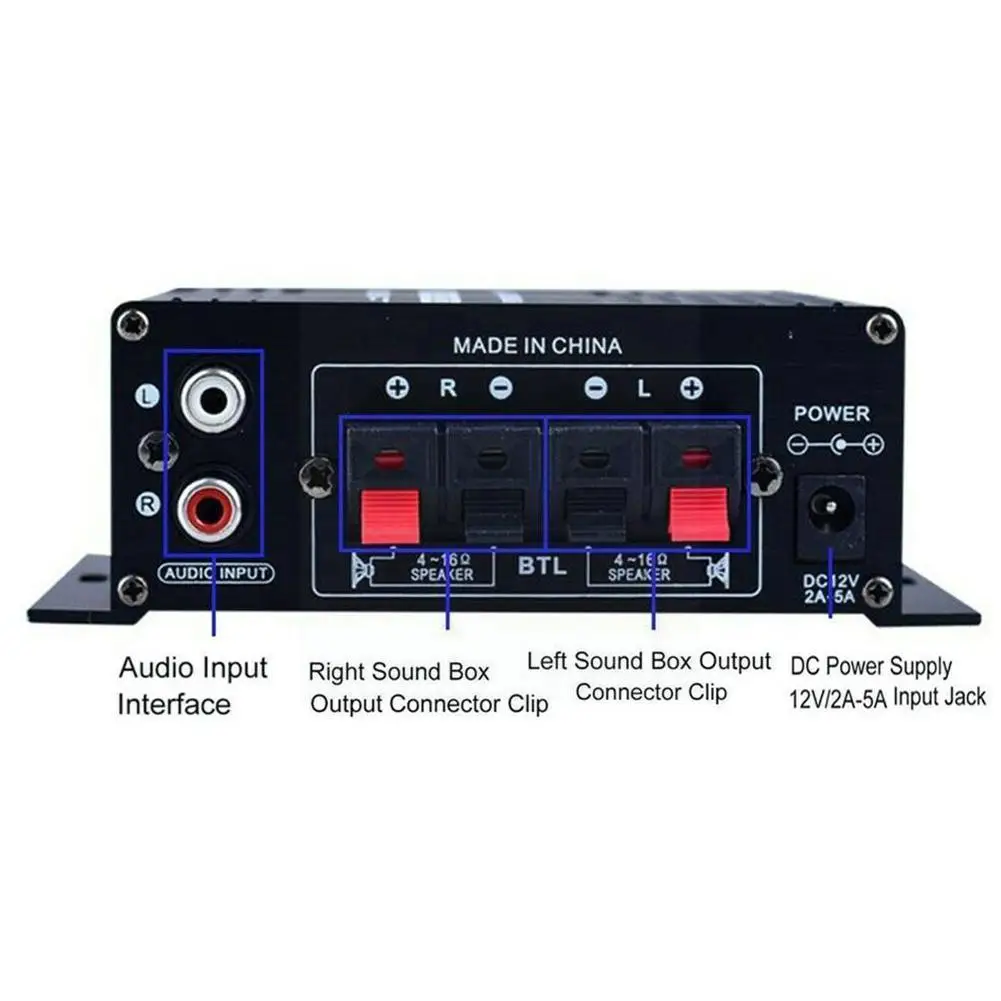 Автомобильный Hi-Fi усилитель мощности, 400 Вт, 12 В постоянного тока, стереомузыкальный приемник Ak270, качественный Fm-плеер, фирменный кинотеатр, ...
Автомобильный Hi-Fi усилитель мощности, 400 Вт, 12 В постоянного тока, стереомузыкальный приемник Ak270, качественный Fm-плеер, фирменный кинотеатр, ...