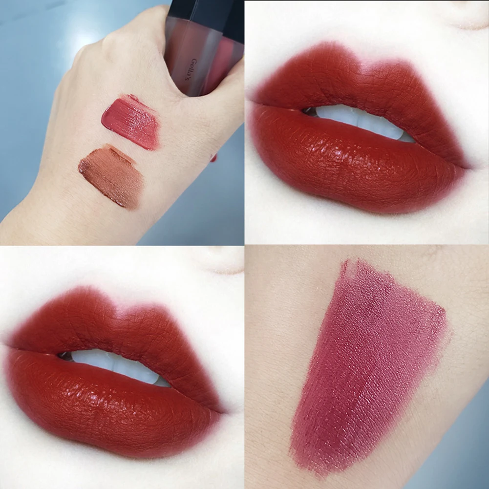 Moisturizing Gella's Lip Glaze White Matte Matte Velvet Lip Color Reddish Brown Color Hydrating Lipstick Is Not Easy To Fade
Moisturizing Gella's Lip Glaze White Matte Matte Velvet Lip Color Reddish Brown Color Hydrating Lipstick Is Not Easy To Fade