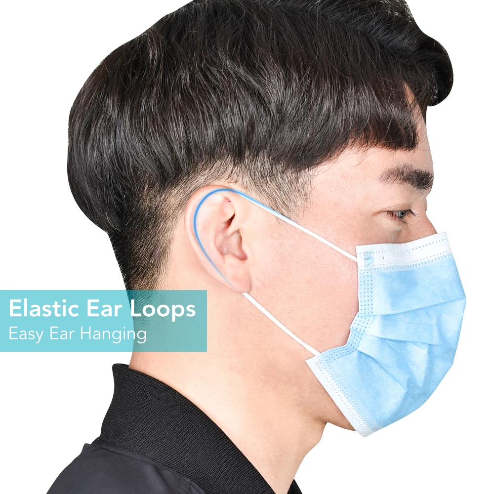 50PCS Fast Shipping Disposable Face Masks 3 Layers Efficient Anti Haze Prevent Droplet Transmission Waterproof Mask
50PCS Fast Shipping Disposable Face Masks 3 Layers Efficient Anti Haze Prevent Droplet Transmission Waterproof Mask