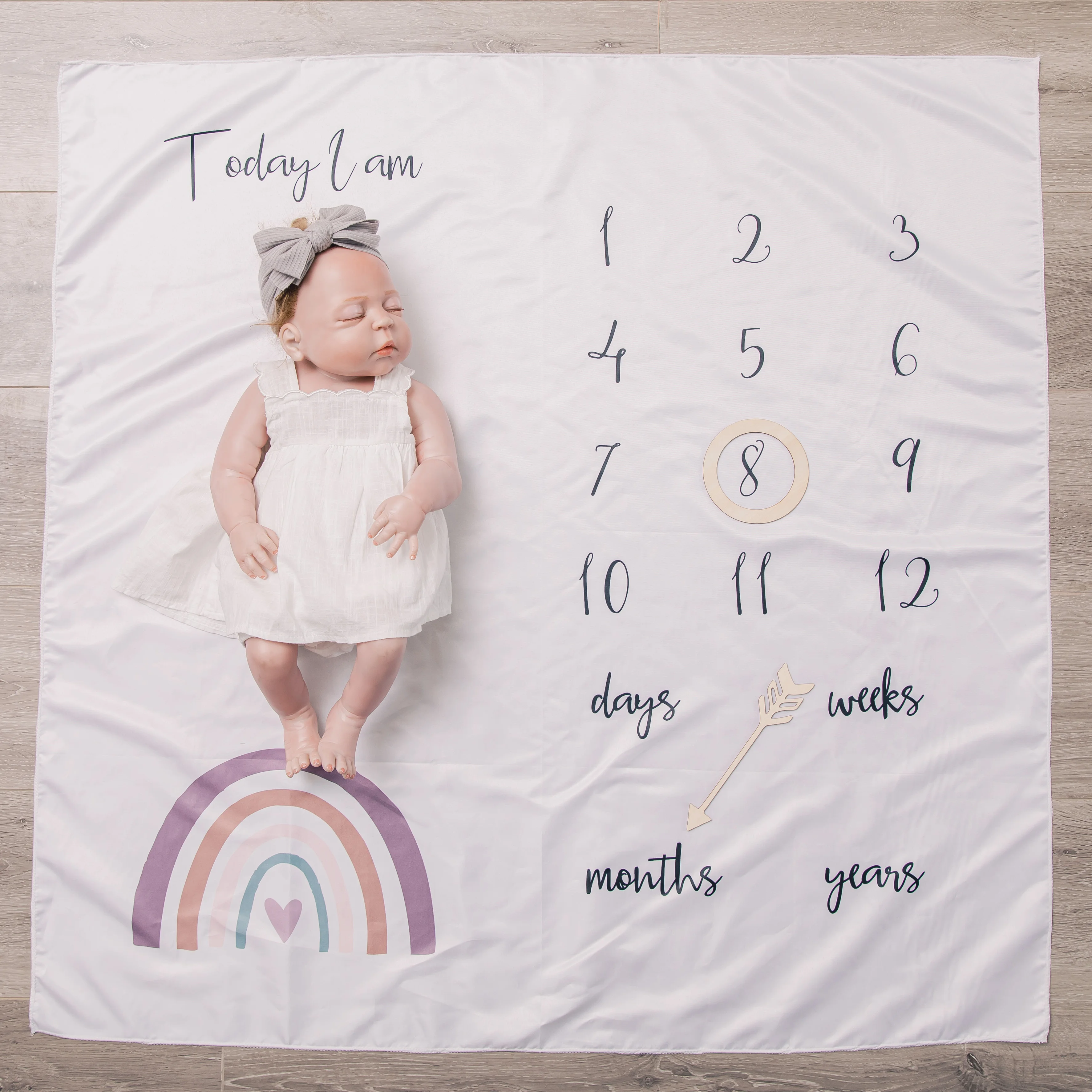 4 pcs/set Baby Photography Milestone Cards Set Wooden Newborn Memorial Monthly Photography Props Toy Souvenir Set
4 pcs/set Baby Photography Milestone Cards Set Wooden Newborn Memorial Monthly Photography Props Toy Souvenir Set