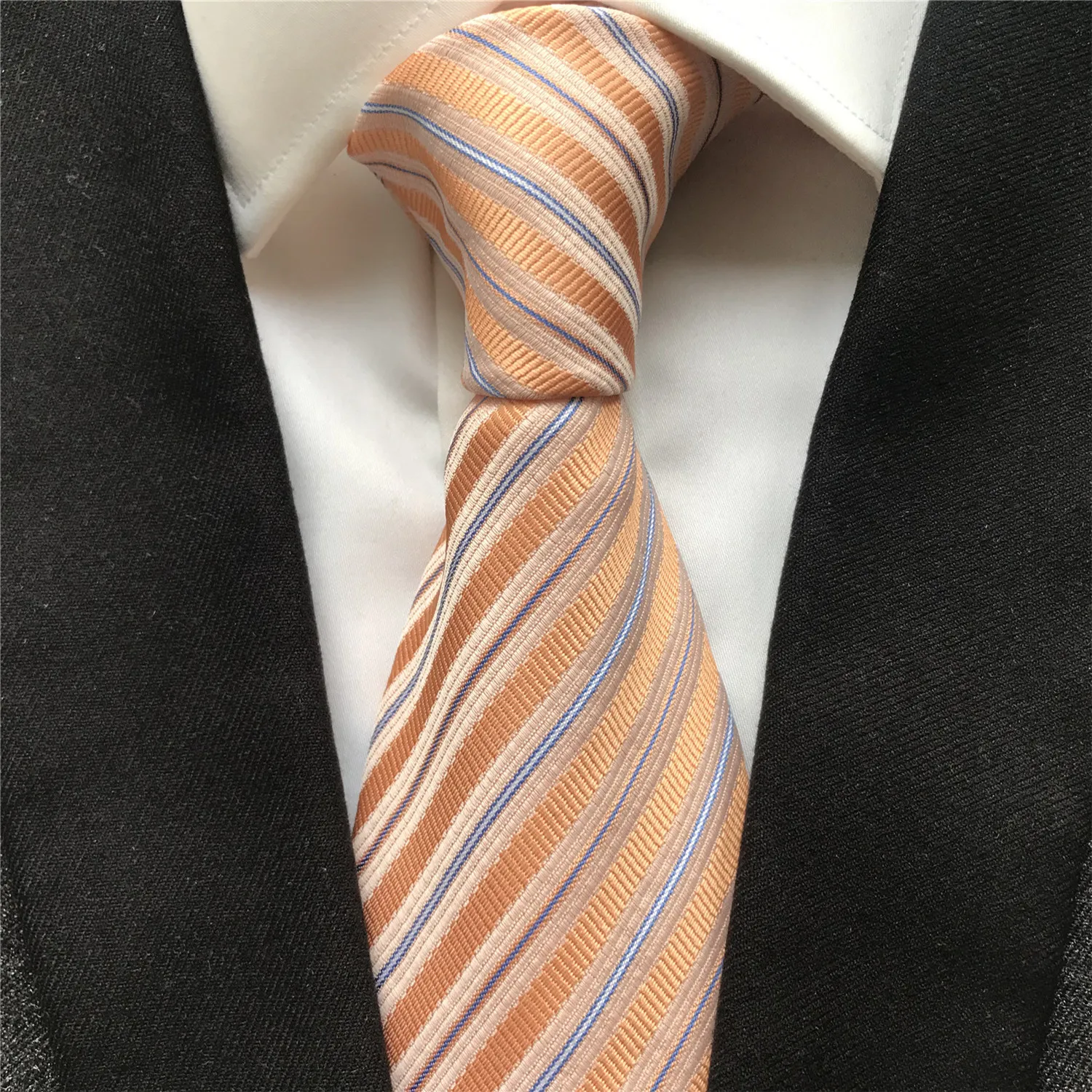 10 cm Width New Design Men's Ties Jacquard Woven Neck Tie Striped Necktie Corbatas for Fashion Men
10 cm Width New Design Men's Ties Jacquard Woven Neck Tie Striped Necktie Corbatas for Fashion Men